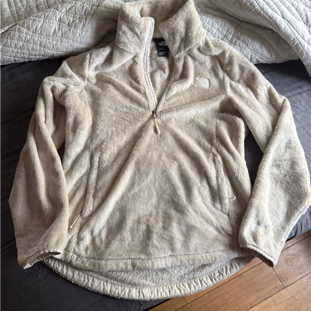 The North Face Cream Fleece Jacket